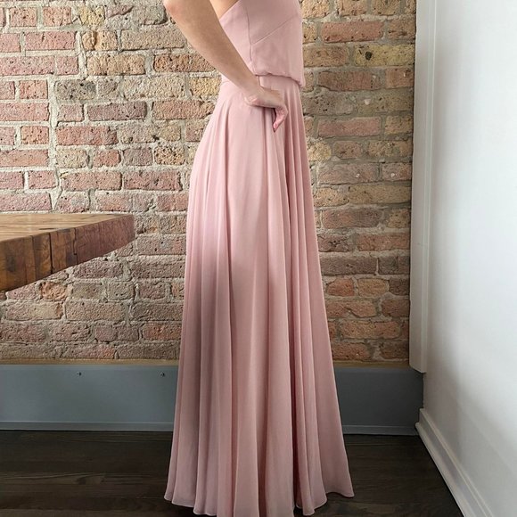 Jenny Yoo chiffon dress - Picture 4 of 4